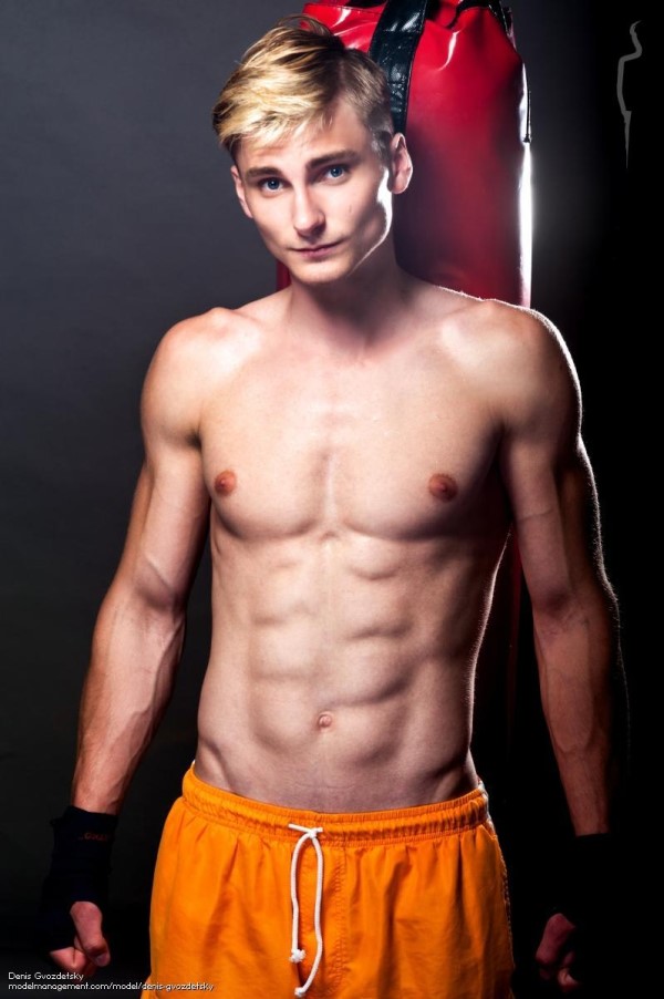Ukrainian muscle boy