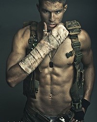 model men military uniform